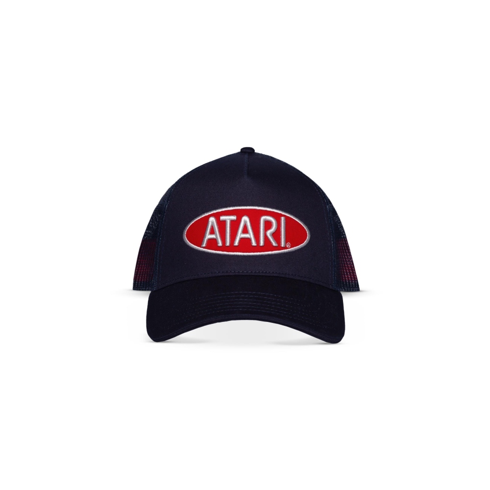 Atari - Varsity seven panel Trucker cap - Blue